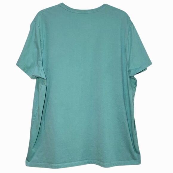 Goodfellow & Co. Surfboard Print Short Sleeve Tee in Green/Black Men’s XL - Picture 3 of 5